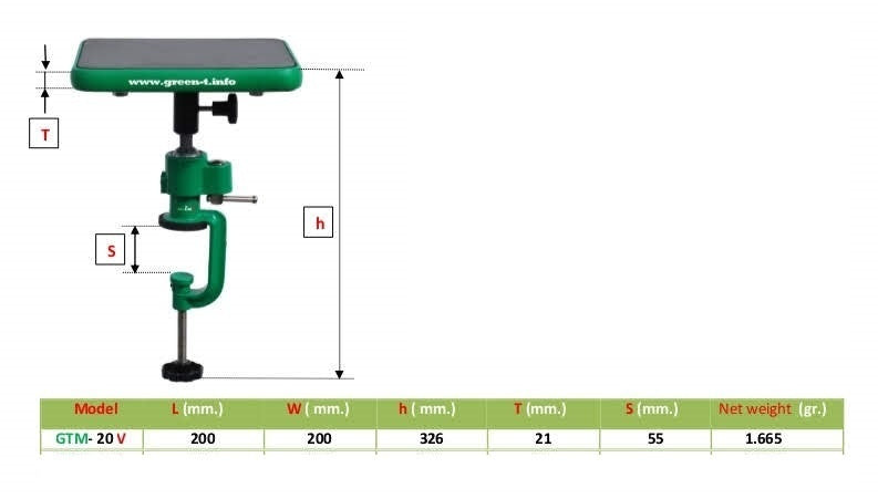 Green T Bonsai Draaitafel MINI-V