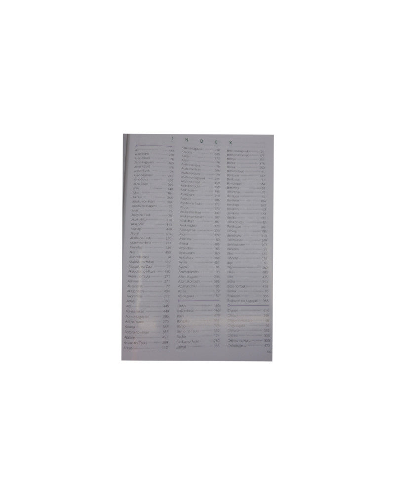 2020 Satsuki catalogus