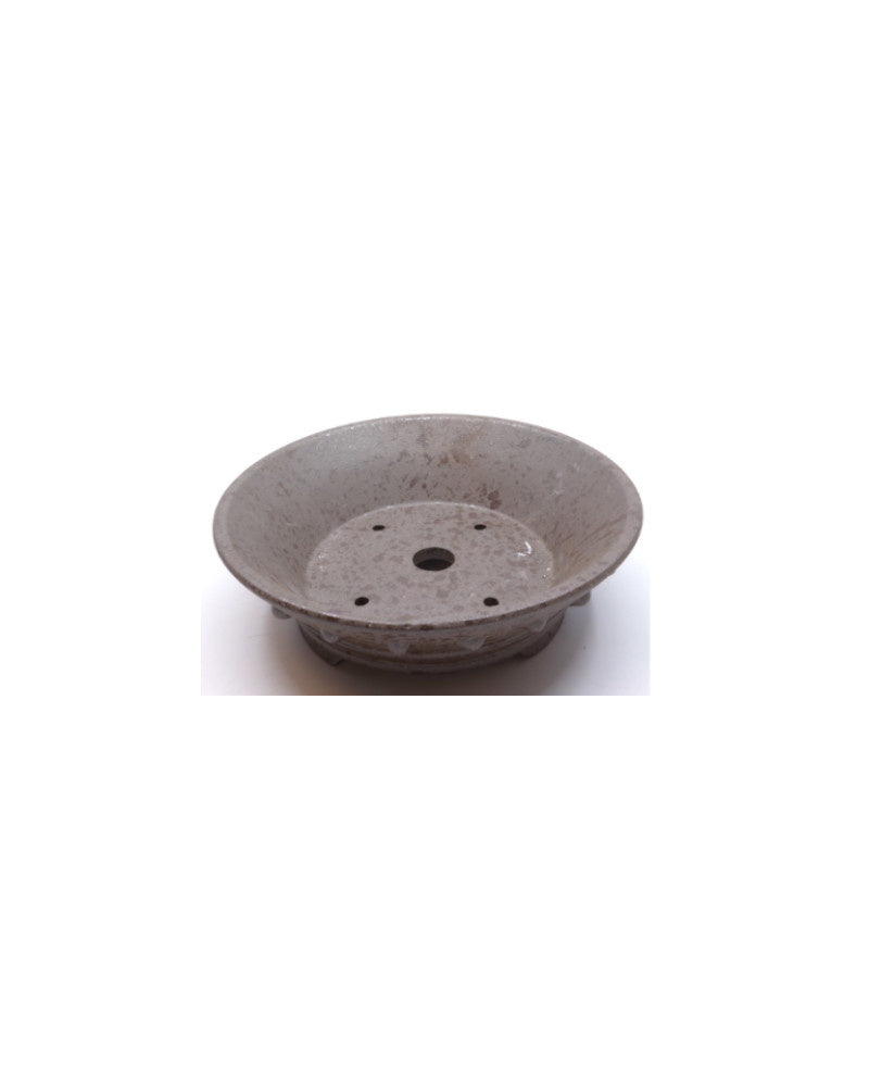 Bonsai pot ongeglazuurd rond 16cm
