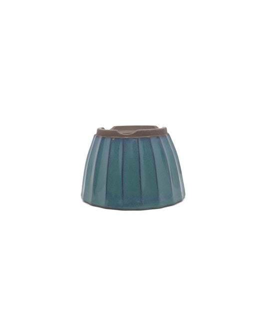 Shohin Bonsai pot groen chrysanten 10cm