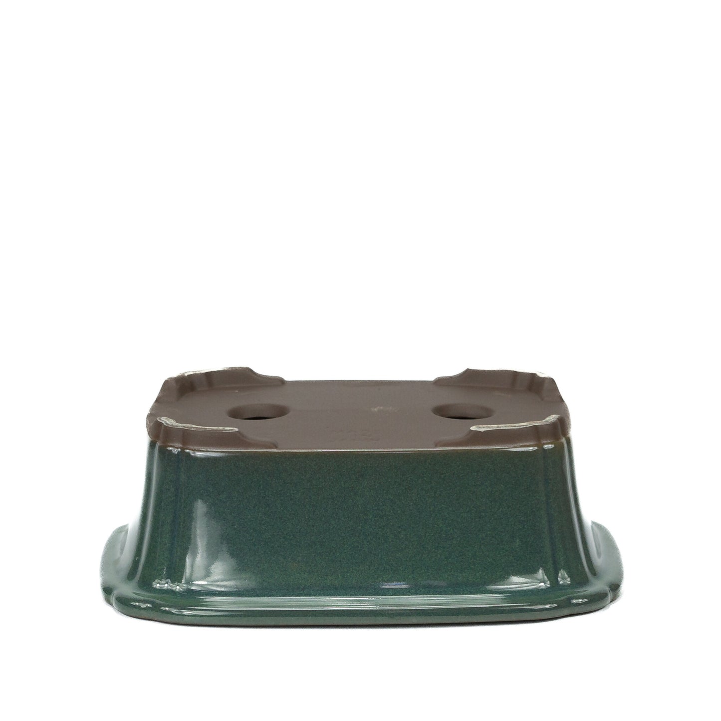 Bonsai pot donker groen mokko 25cm