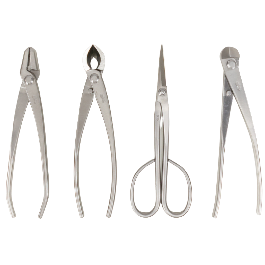 4-delige gereedschapset RVS Ryuga