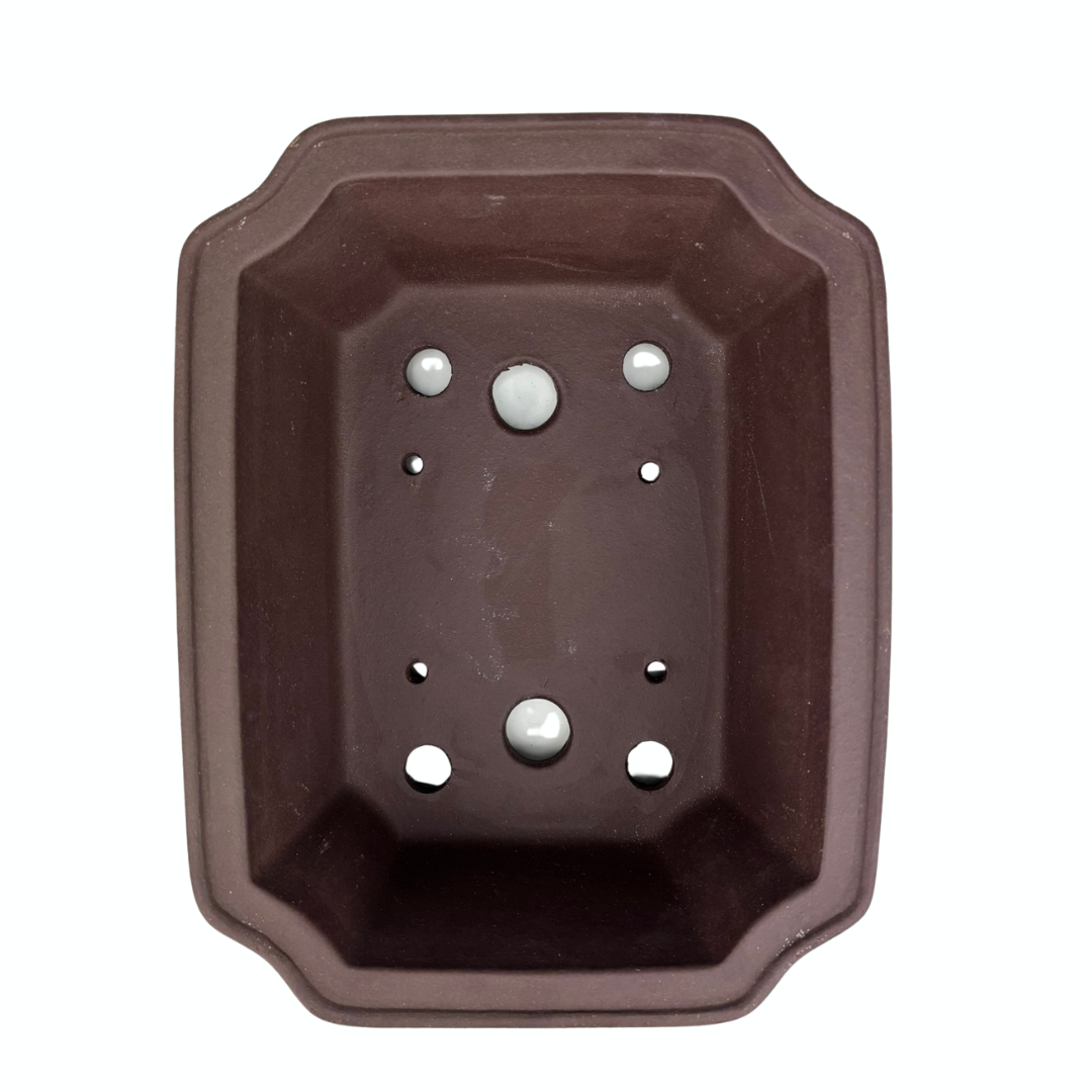 Bonsai pot ongeglazuurd rechthoek 23cm