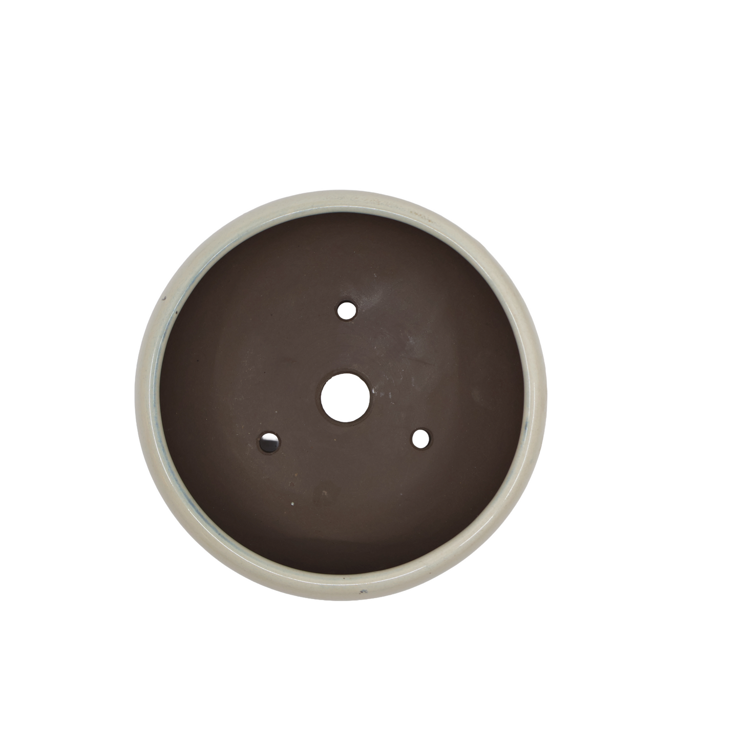 Bonsai pot crème rond 16cm