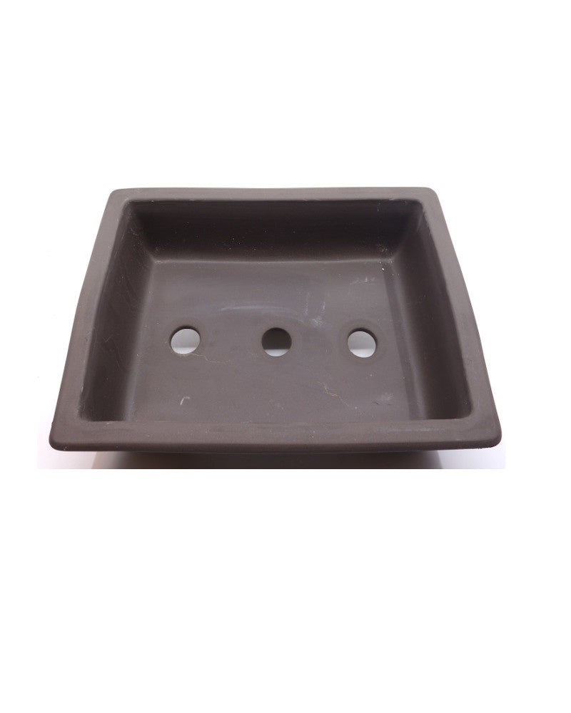 Bonsai pot ongeglazuurd rechthoek 31cm