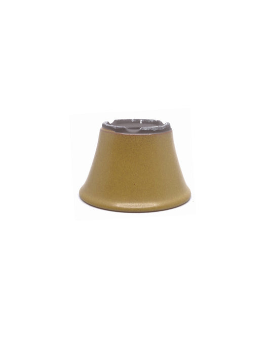 Bonsai pot semi-cascade rond oker 12cm 