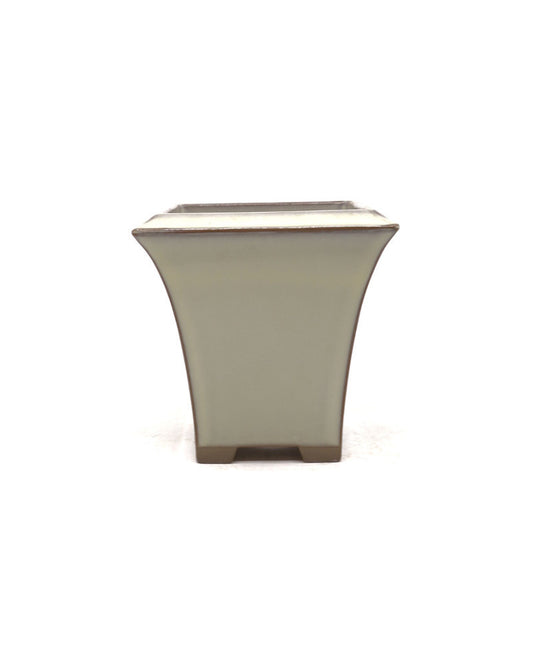 Bonsai pot semi-cascade creme 12cm 