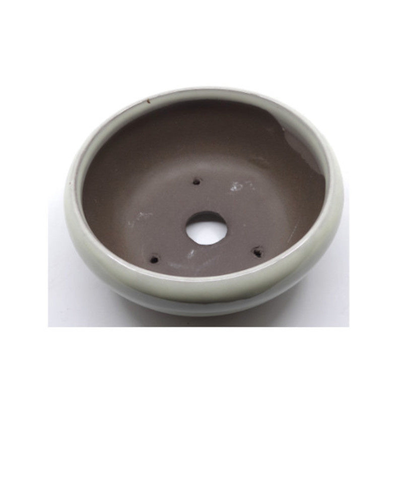 Bonsai pot creme rond 24cm