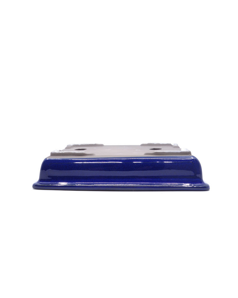 Bonsai pot blauw rechthoekig 27cm