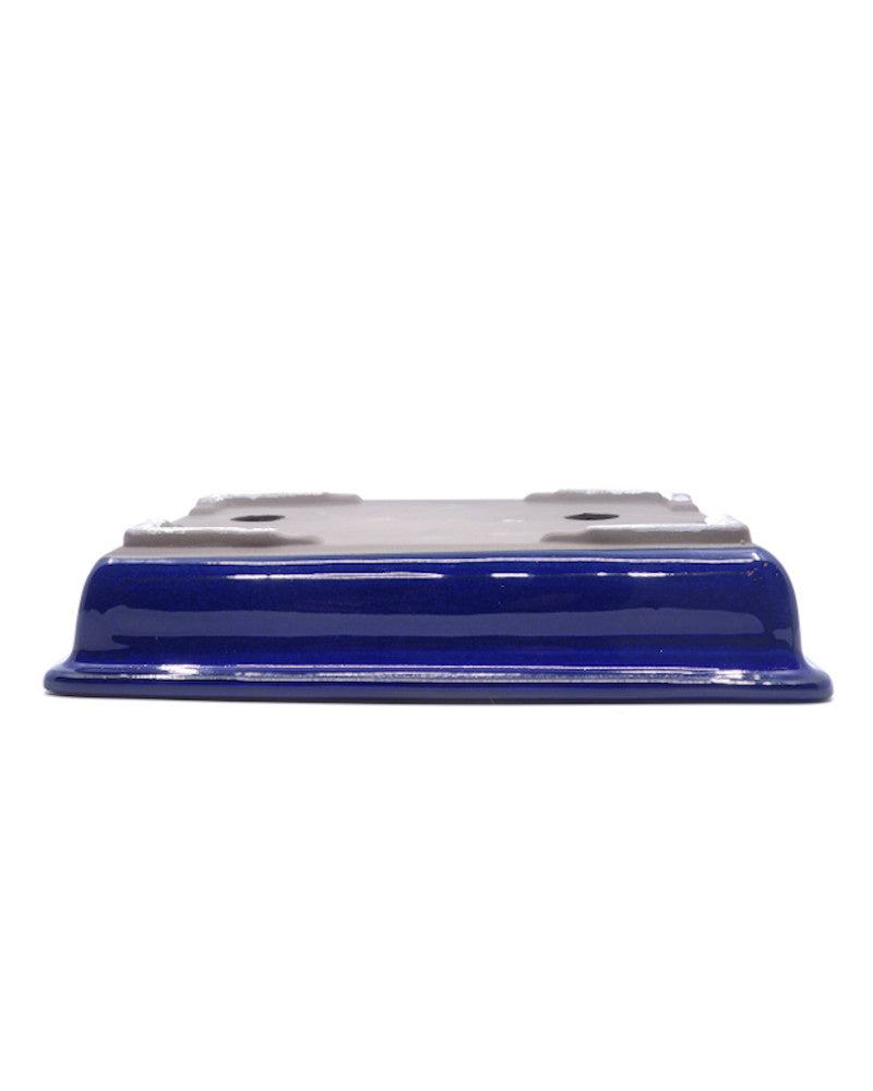 Bonsai pot blauw rechthoekig 35cm