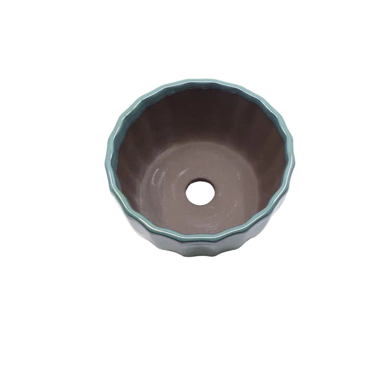 Bonsai pot groen chrysanten 12cm