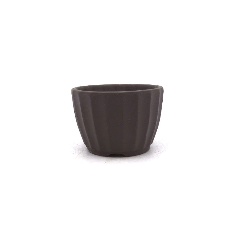 Shohin Bonsai pot ongeglazuurd chrysanten 10cm