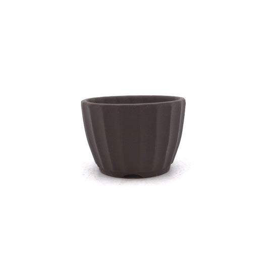 Shohin Bonsai pot ongeglazuurd chrysanten 10cm
