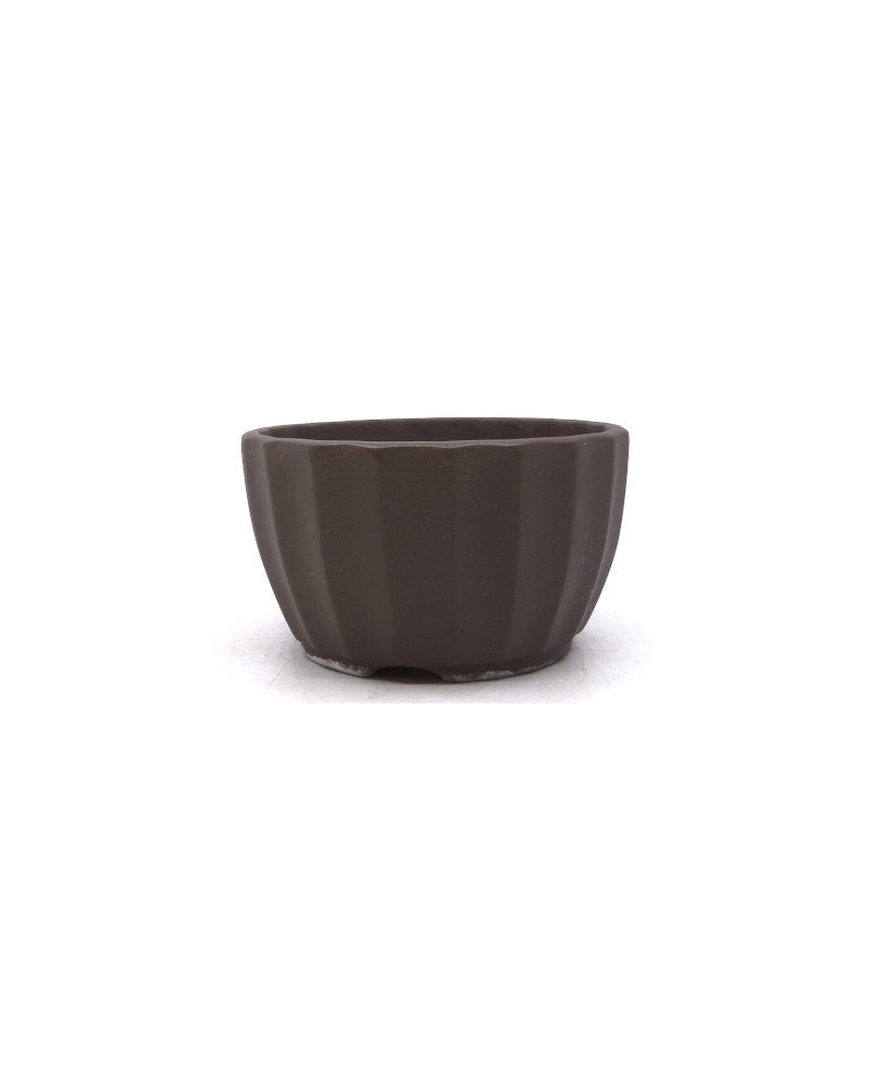 Bonsai pot ongeglazuurd chrysanten 12cm