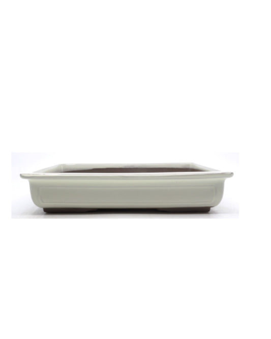 Bonsai pot creme rechthoekig 30cm