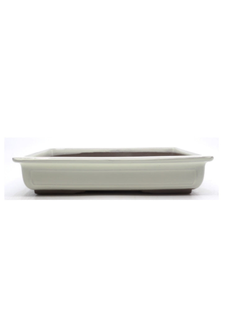 Bonsai pot creme rechthoekig 34cm