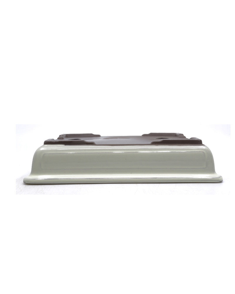 Bonsai pot creme rechthoekig 34cm