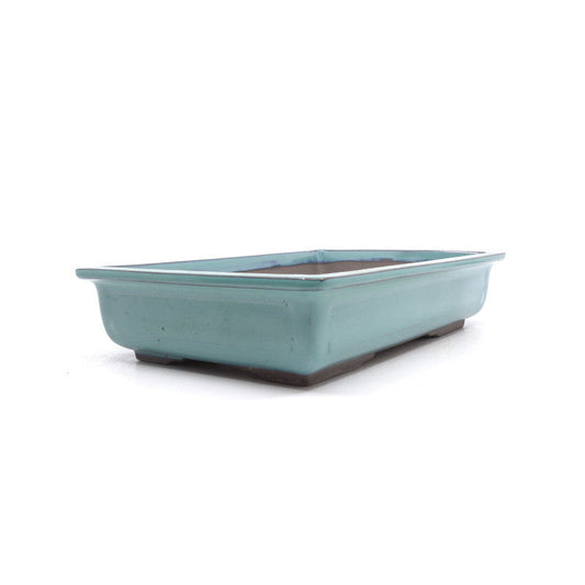 Bonsai pot groen rechthoekig 25cm