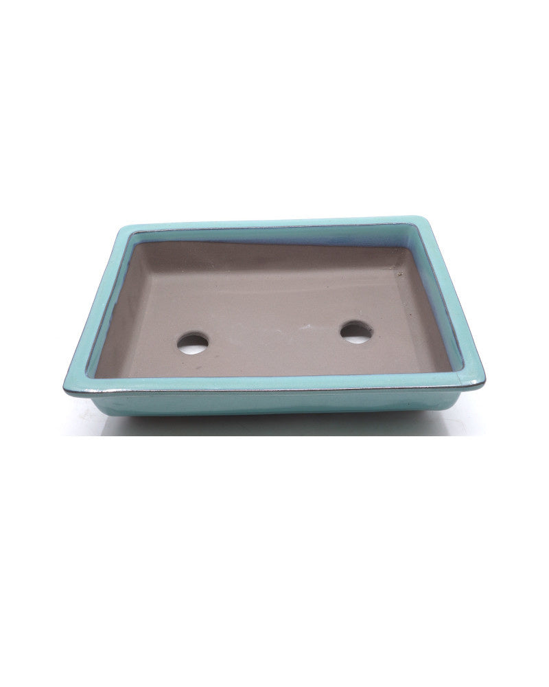 Bonsai pot groen rechthoekig 36cm