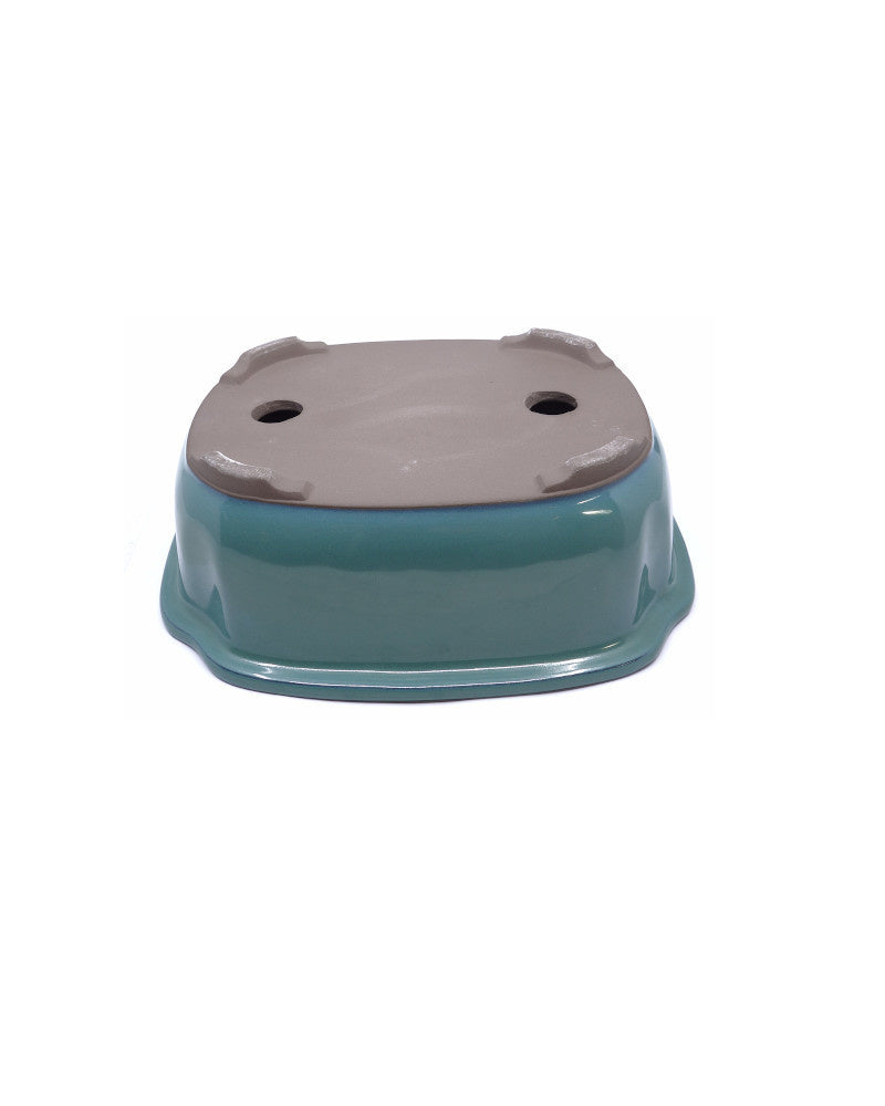 Bonsai pot groen mokko 25 cm