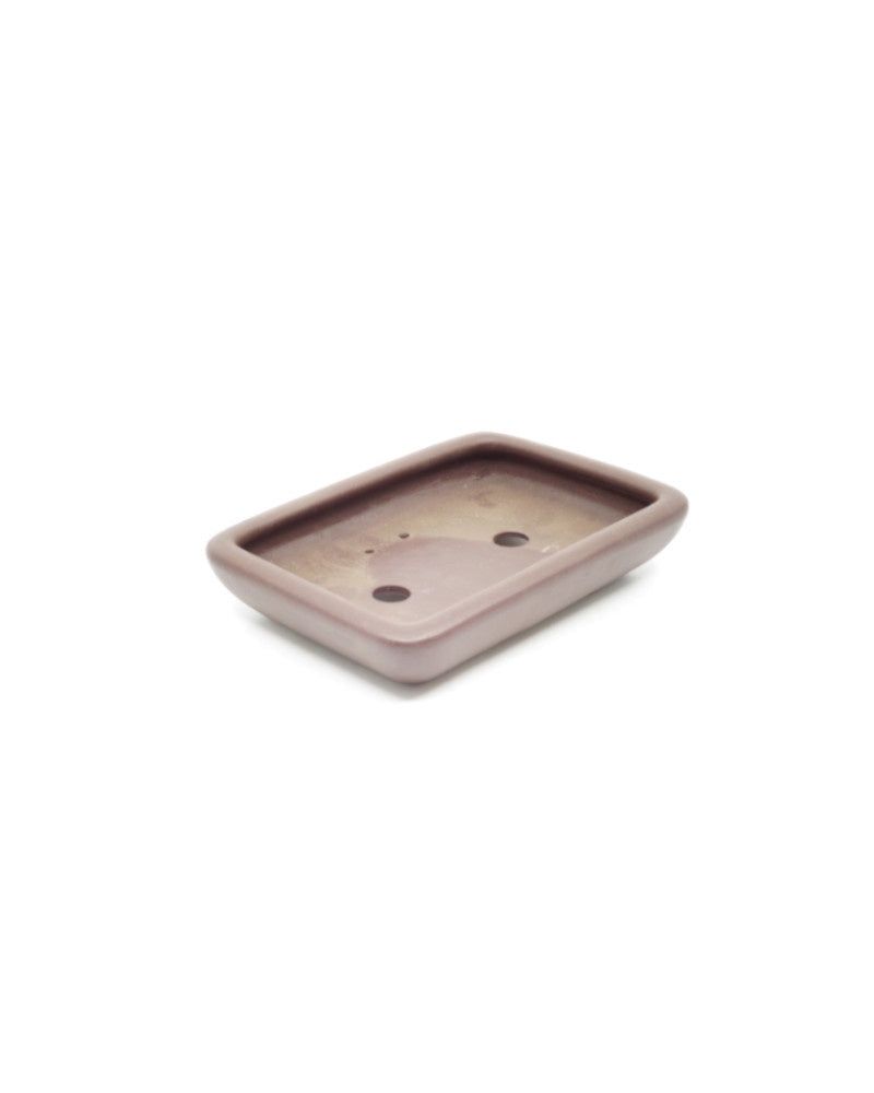 Bonsai pot Yixing ongeglazuurd rechthoek 16.5 cm