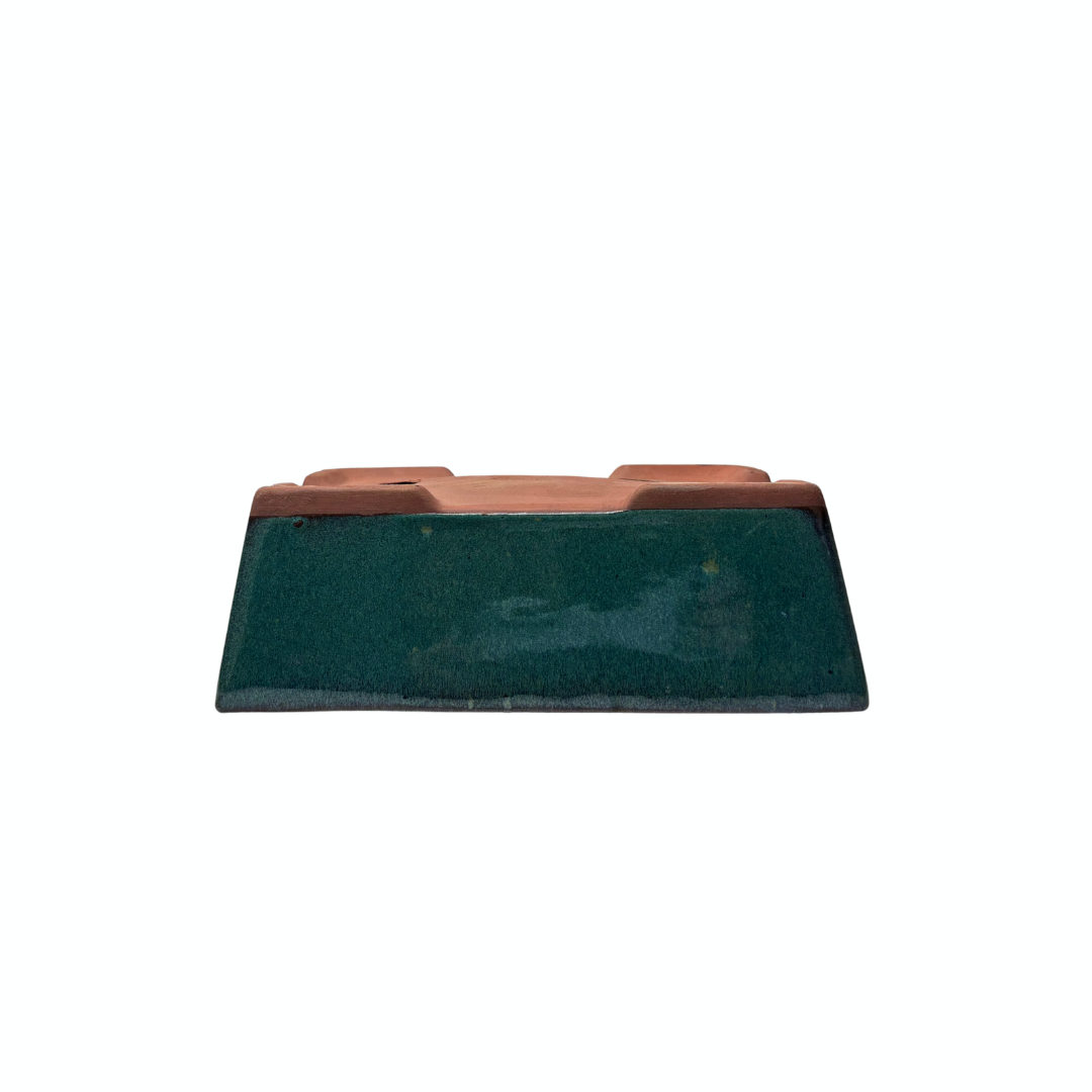 Bonsai pot groen rechthoek 30cm - set