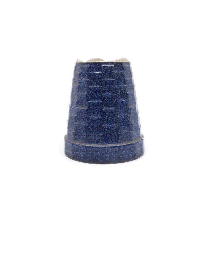 Bonsai pot cascade blauw rond 12cm, hoogte 15cm