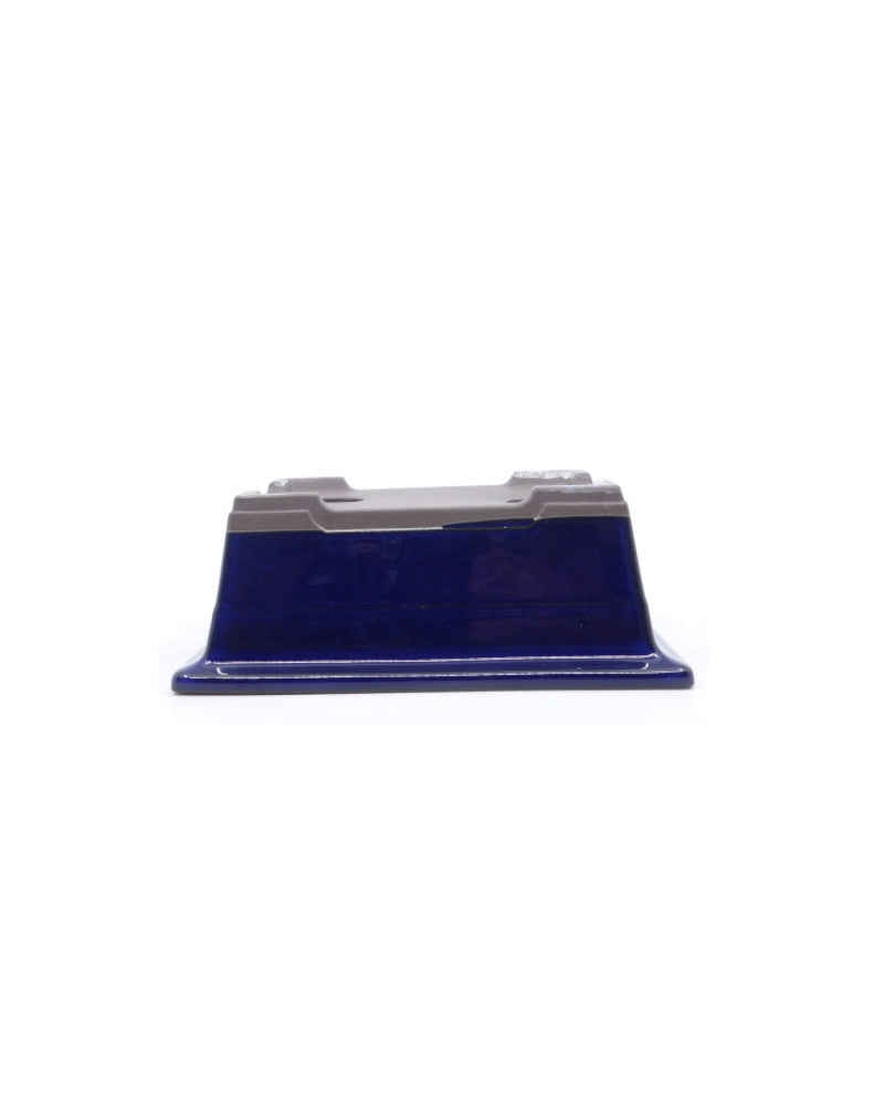 Bonsai pot blauwe rechthoekige 22cm