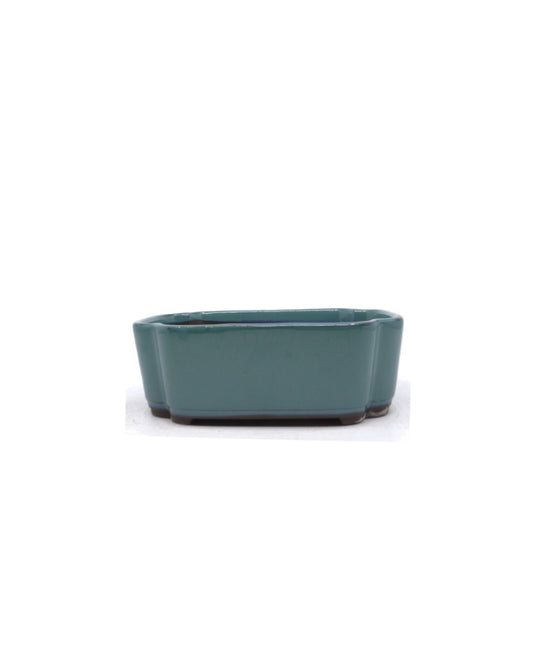 Bonsai pot groen lotus 16cm