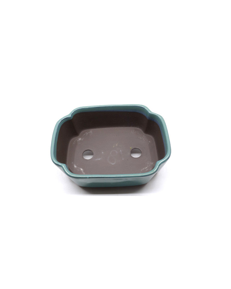 Bonsai pot groen lotus 16cm