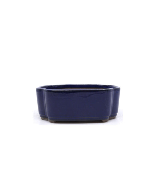 Bonsai pot blauw lotus 18cm