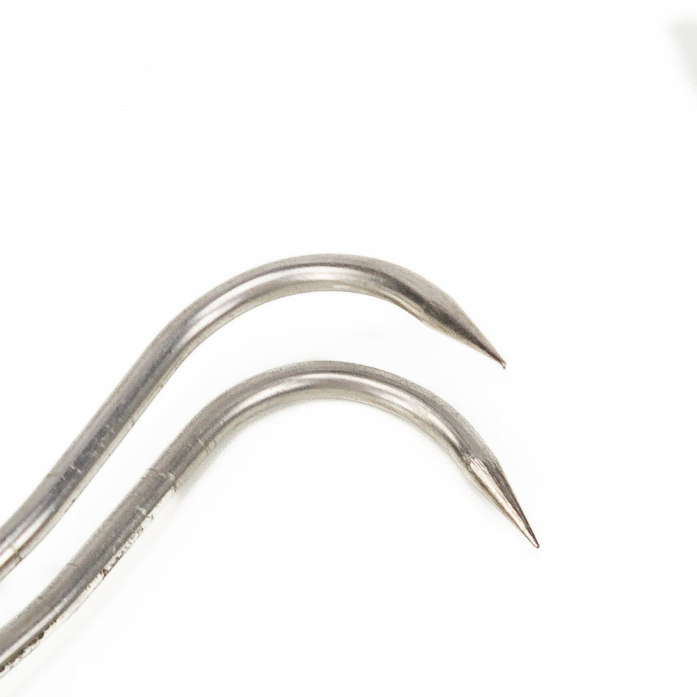 Bonsai Yagimitsu RVS wortelhaak twee-tandig 208 mm