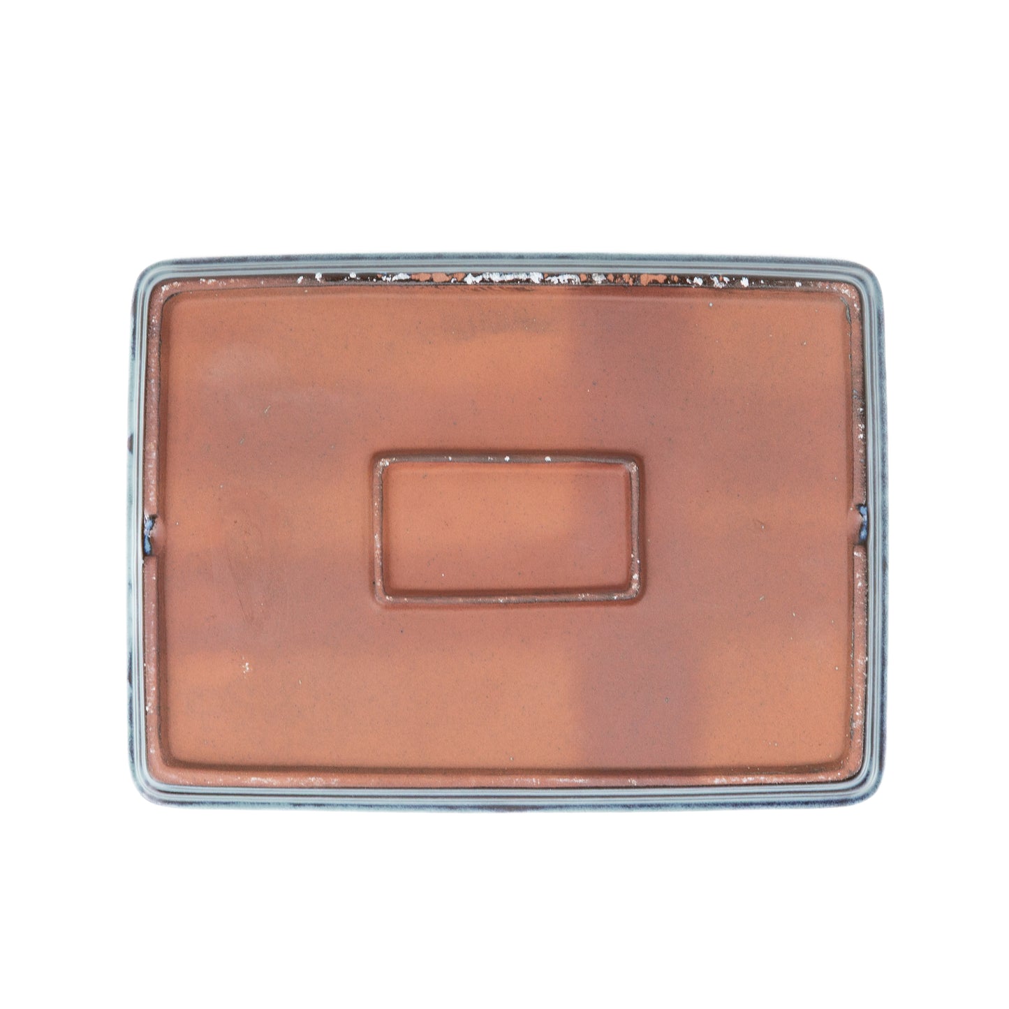 Bonsai onderschotel blauw rechthoekig 23cm