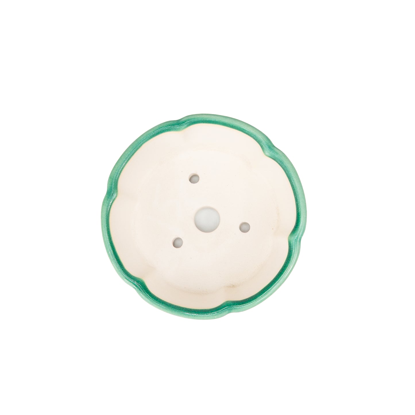 Bonsai Yixing pot groen lotus 12cm