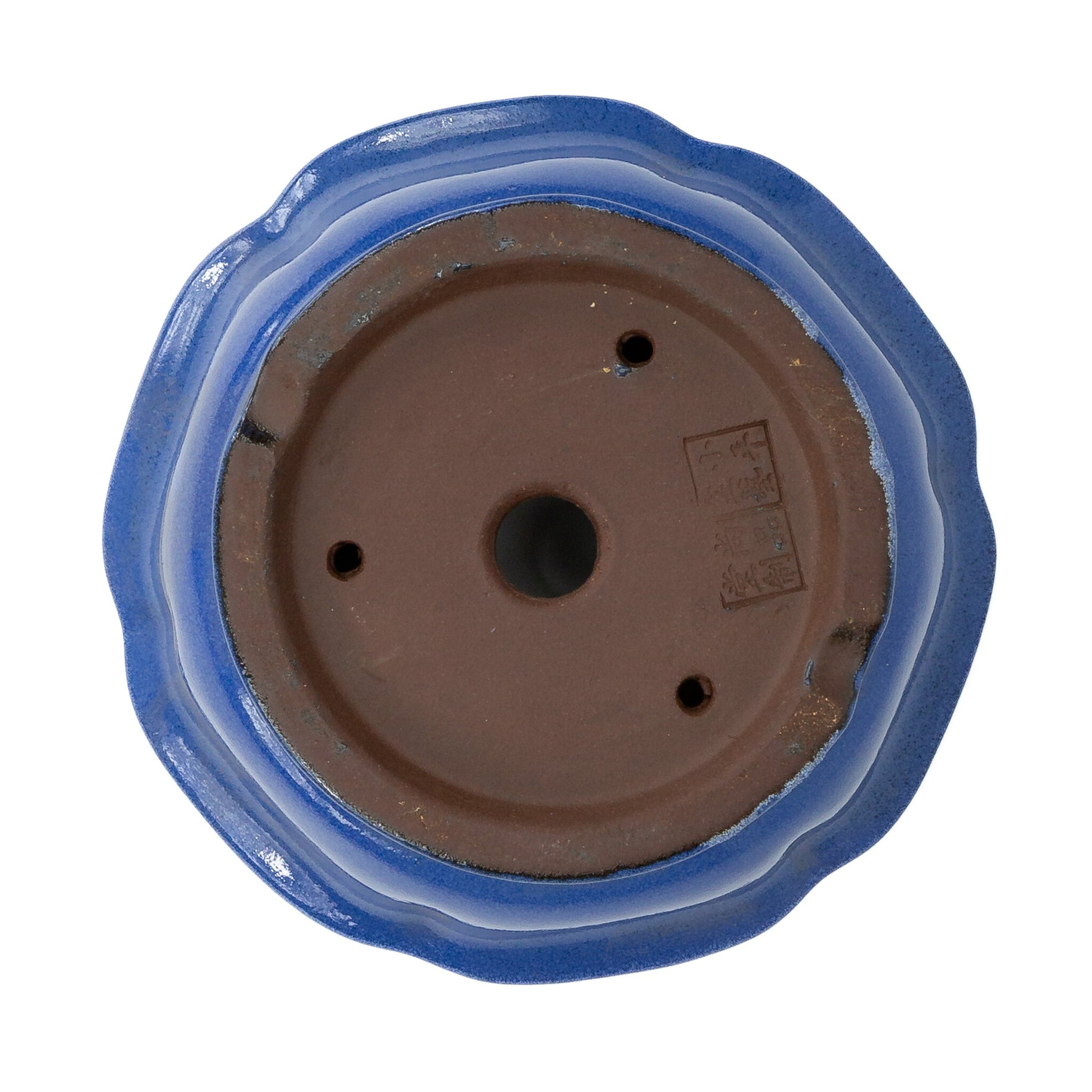 Bonsai pot cascade licht blauw lotus 22cm, hoogte ~ 11cm