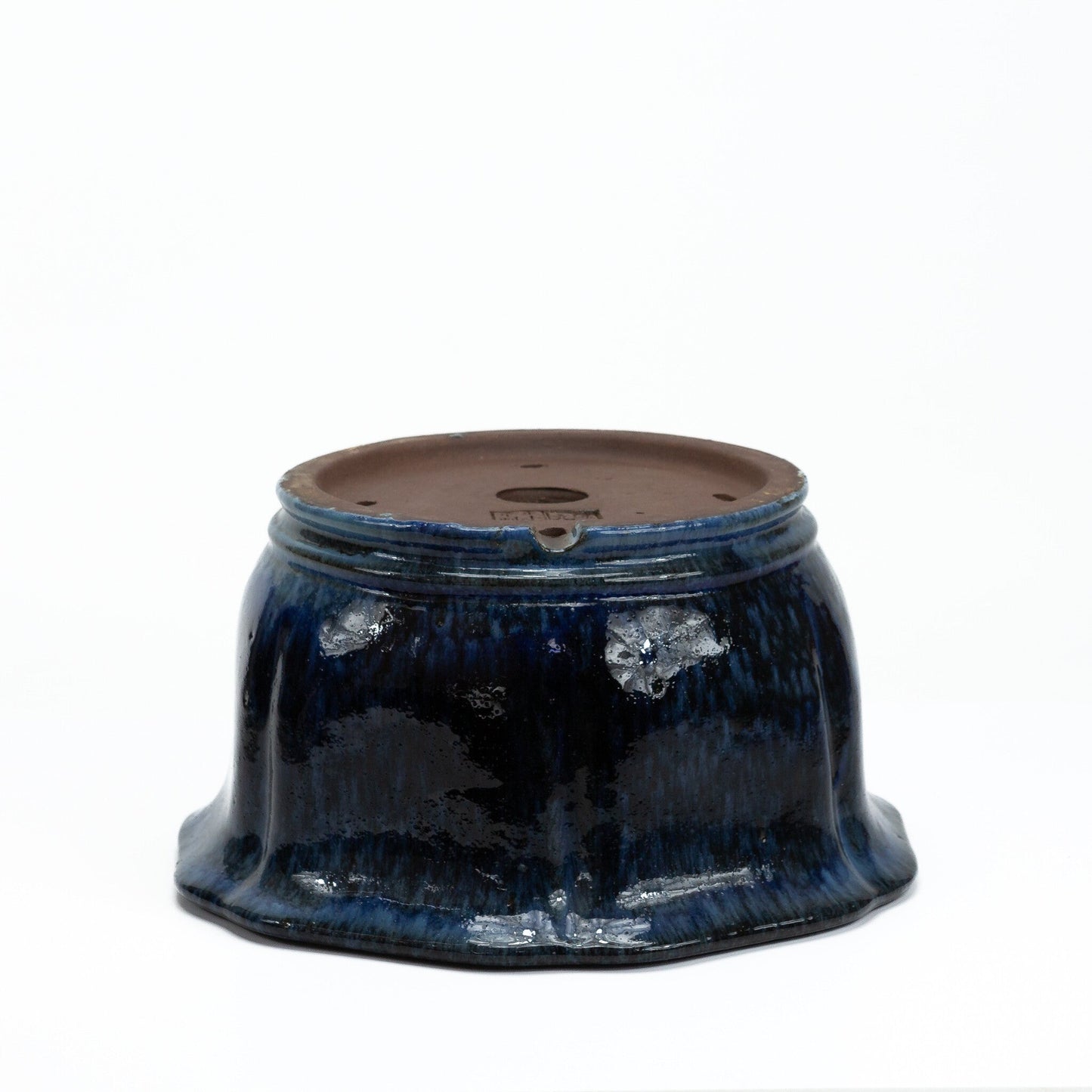 Bonsai pot cascade blauw lotus 27 cm, hoogte ~ 14cm