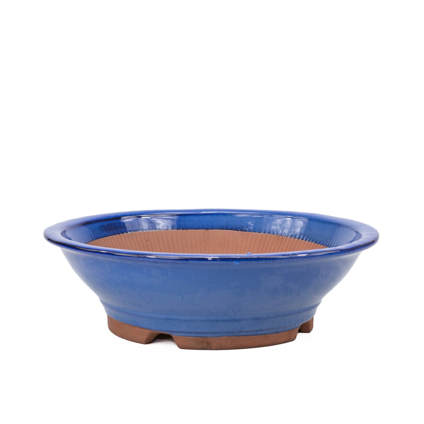 Bonsai pot blauw rond 36cm