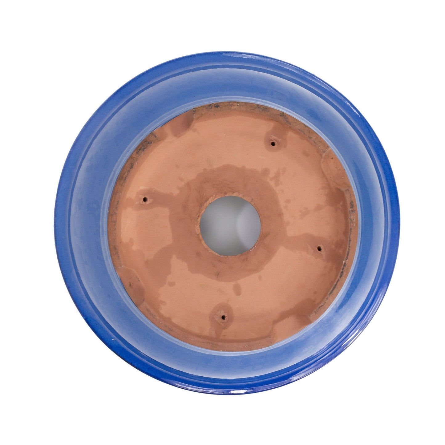 Bonsai pot blauw rond 36cm