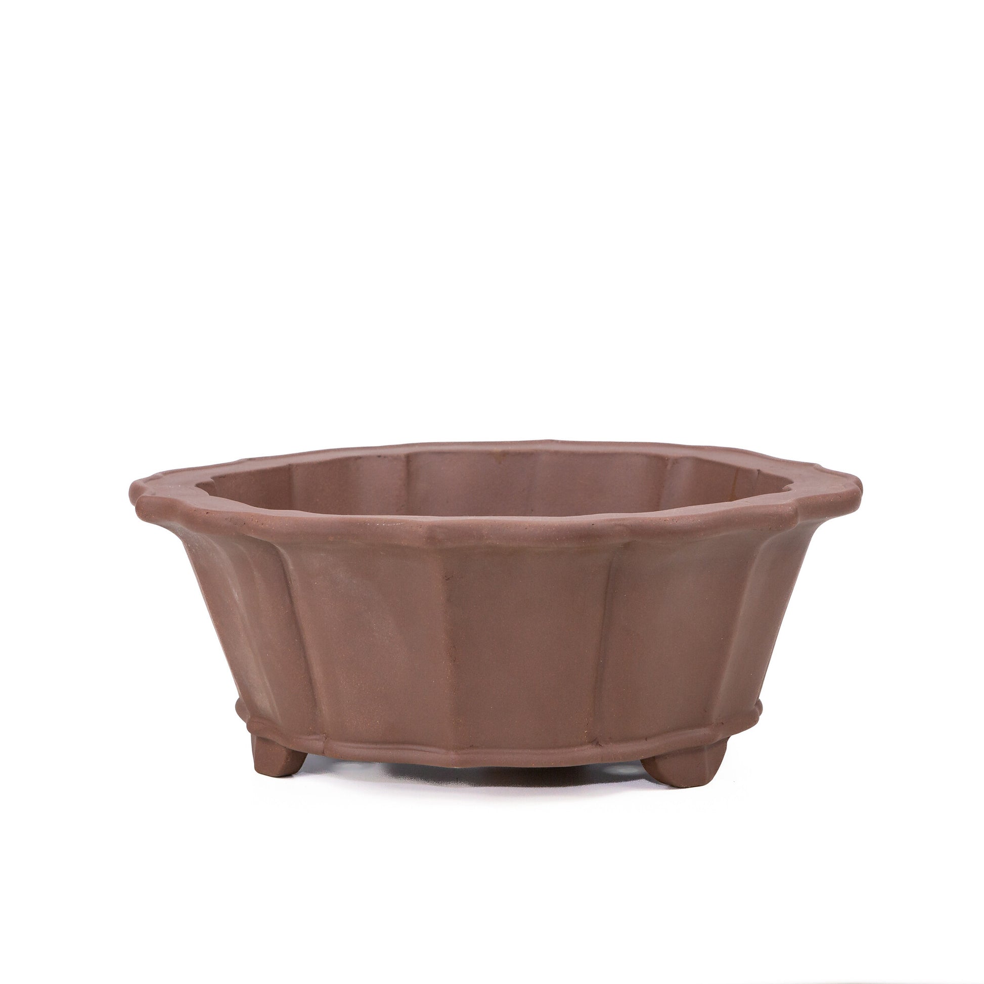 Bonsai pot ongeglazuurd chrysanten rond 36cm