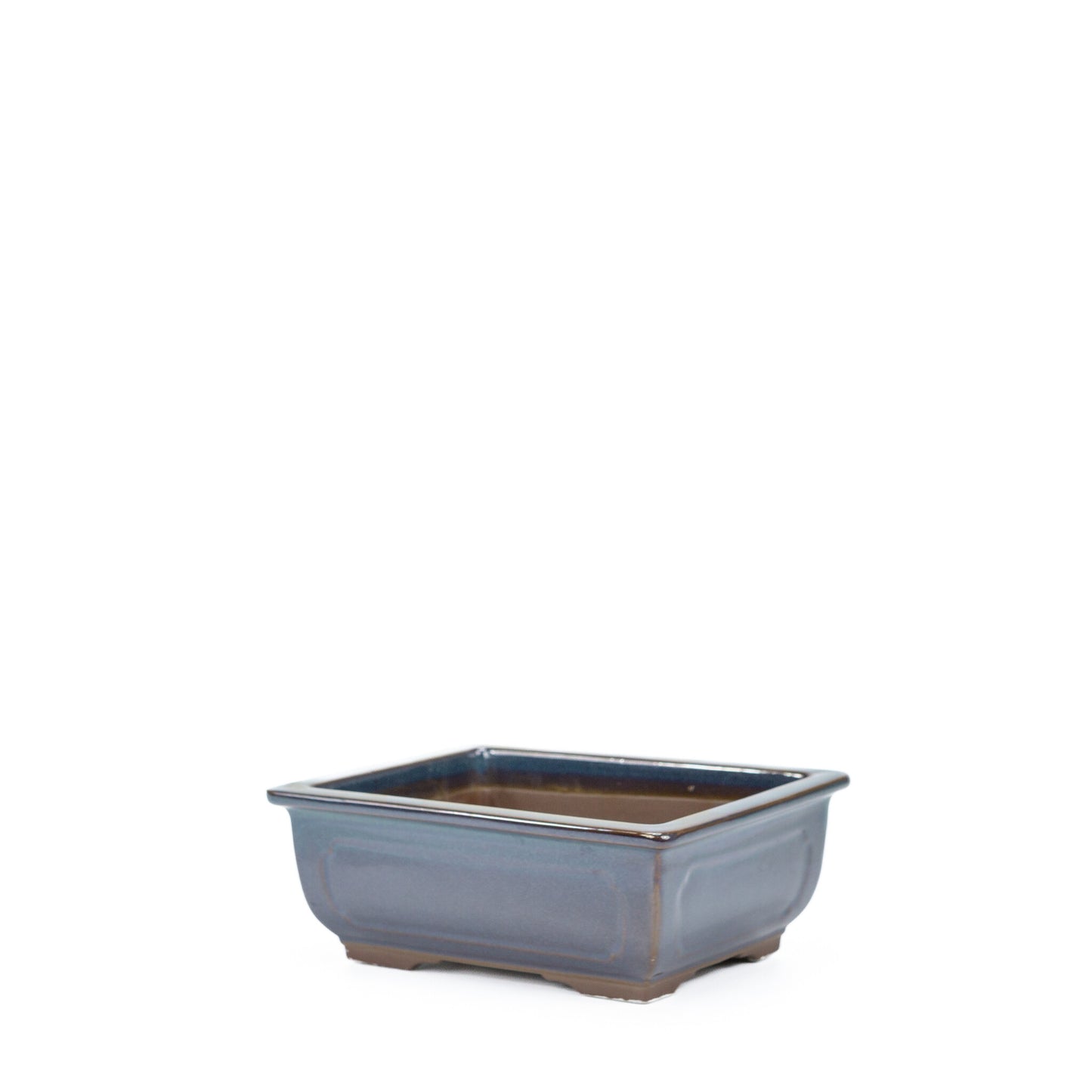 Bonsai pot groen rechthoekig 21cm