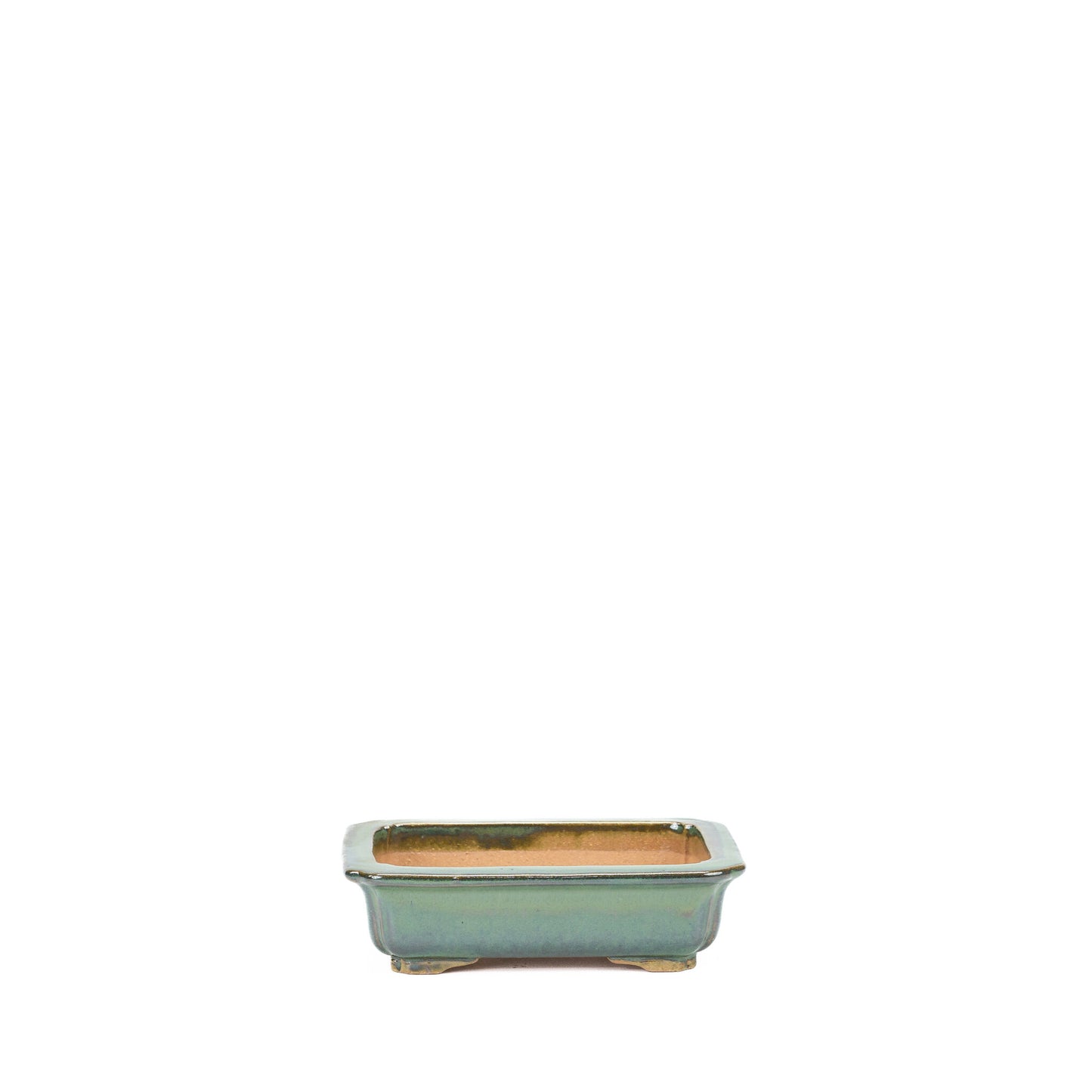 Bonsai pot groen mokko 17cm
