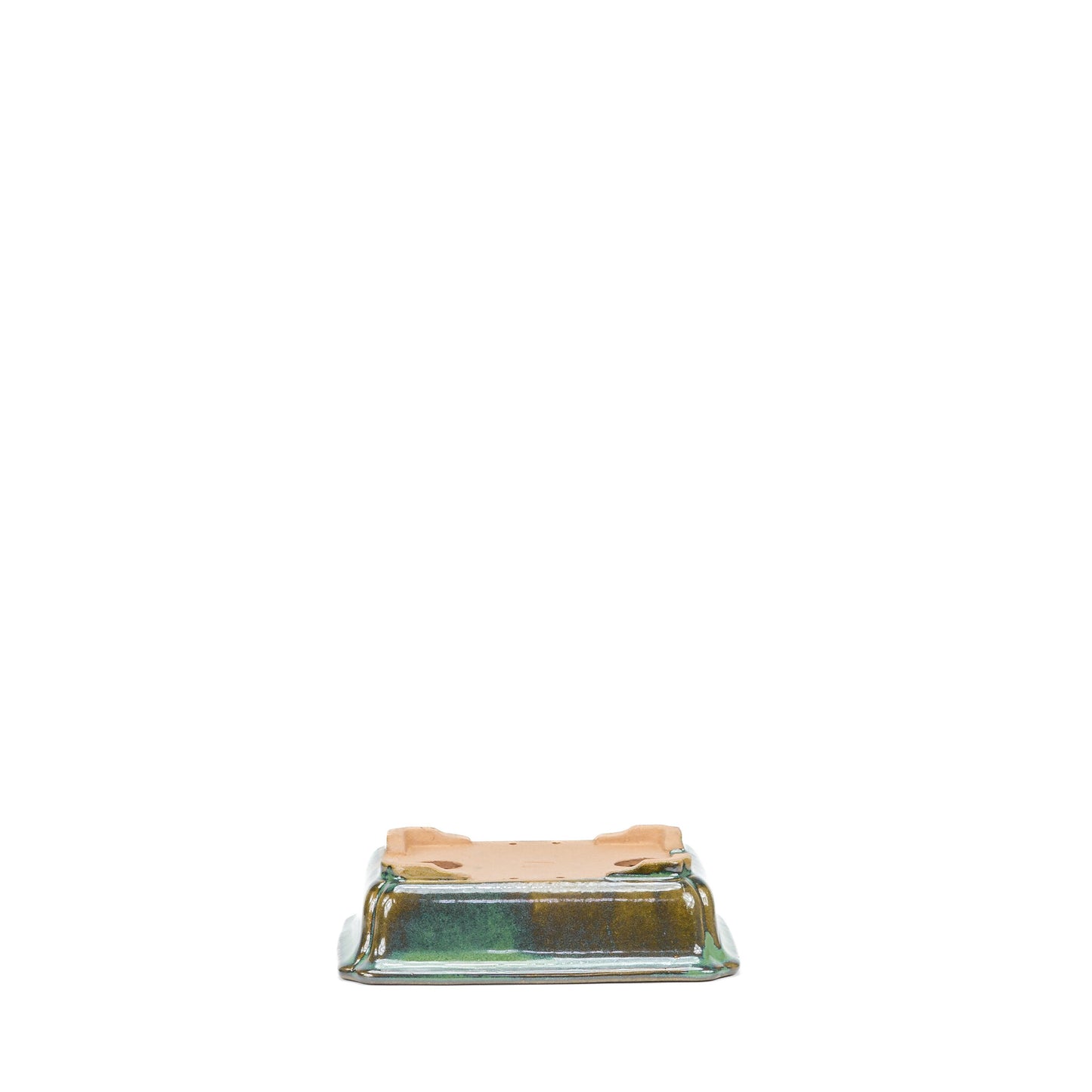 Bonsai pot groen mokko 17cm