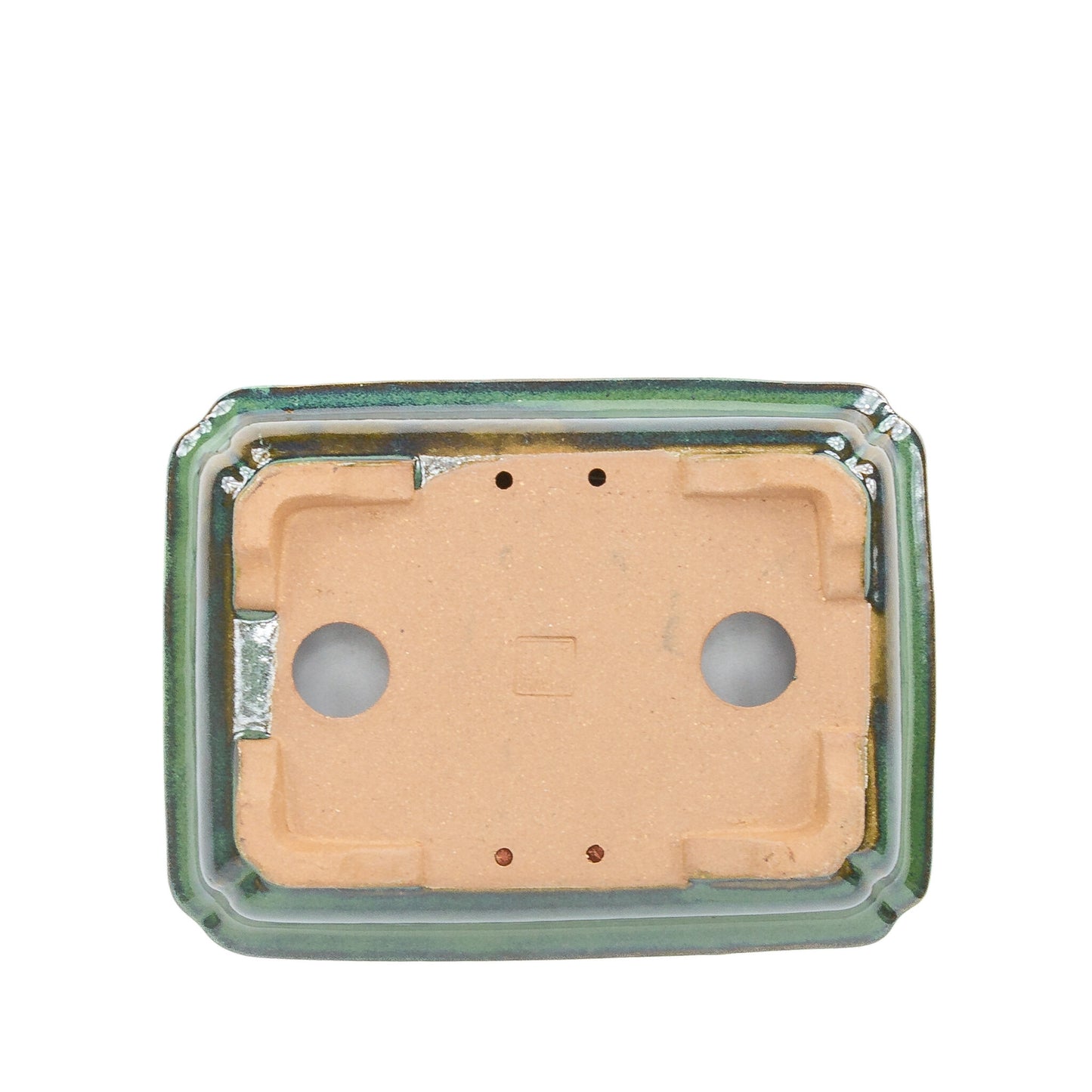 Bonsai pot groen mokko 17cm