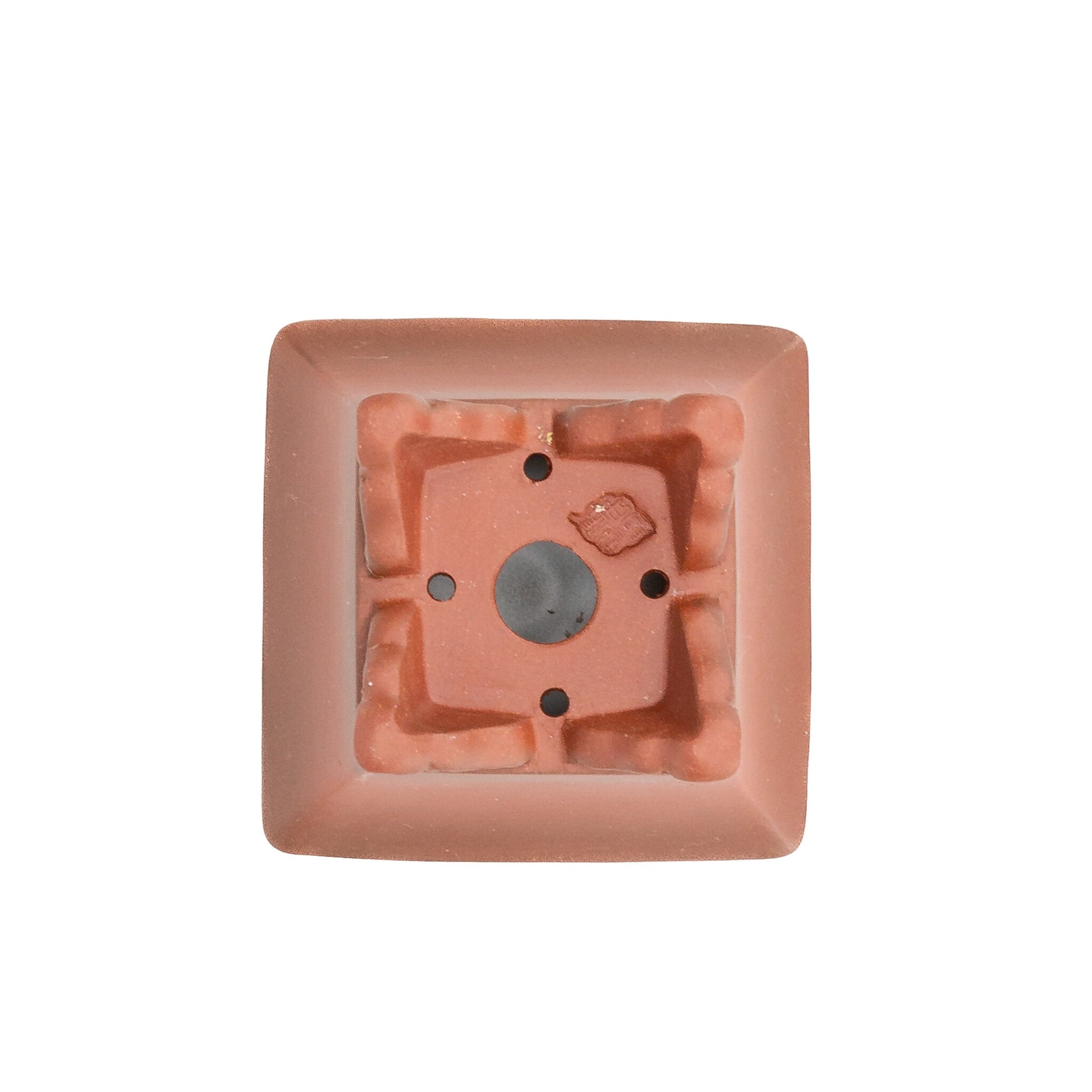 Shohin bonsai pot Yixing ongeglazuurd rechthoek 10cm