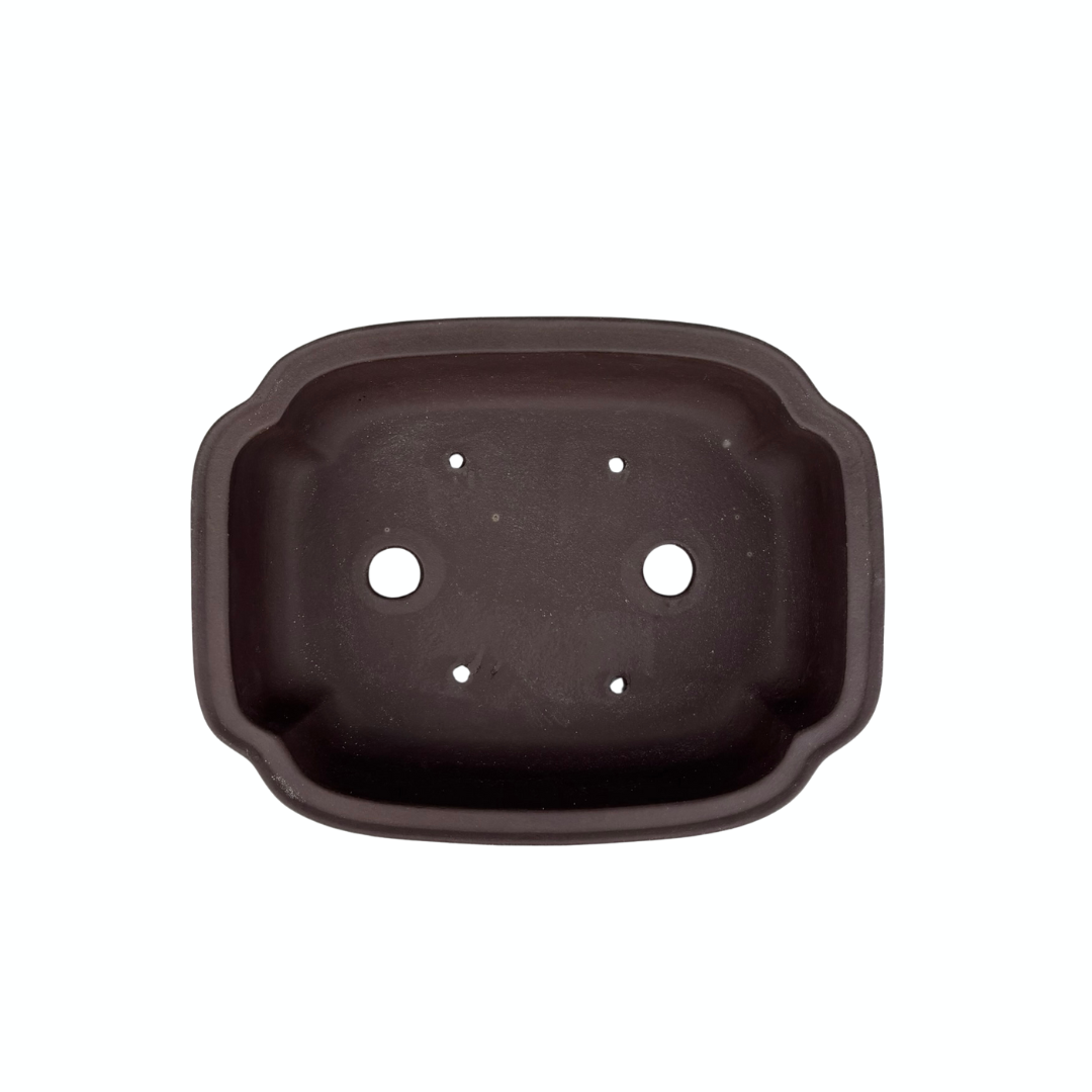 Bonsai pot ongeglazuurd mokko 23cm