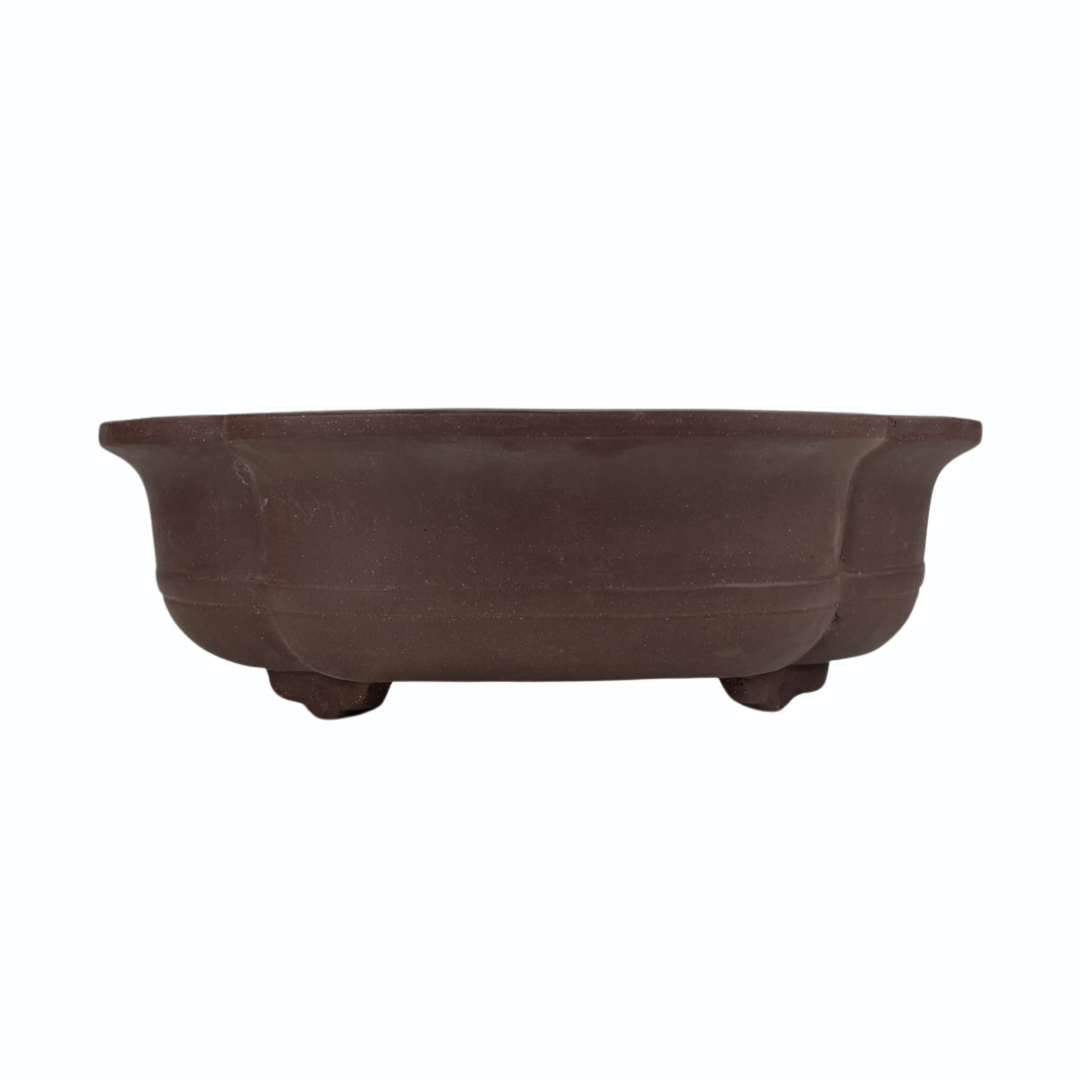 Bonsai pot ongeglazuurd mokko 41cm