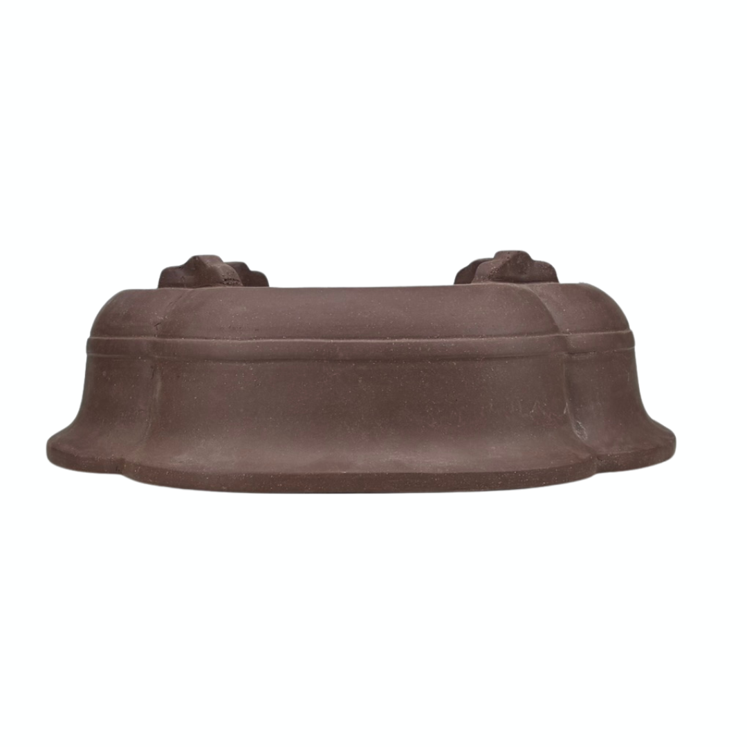 Bonsai pot ongeglazuurd mokko 41cm