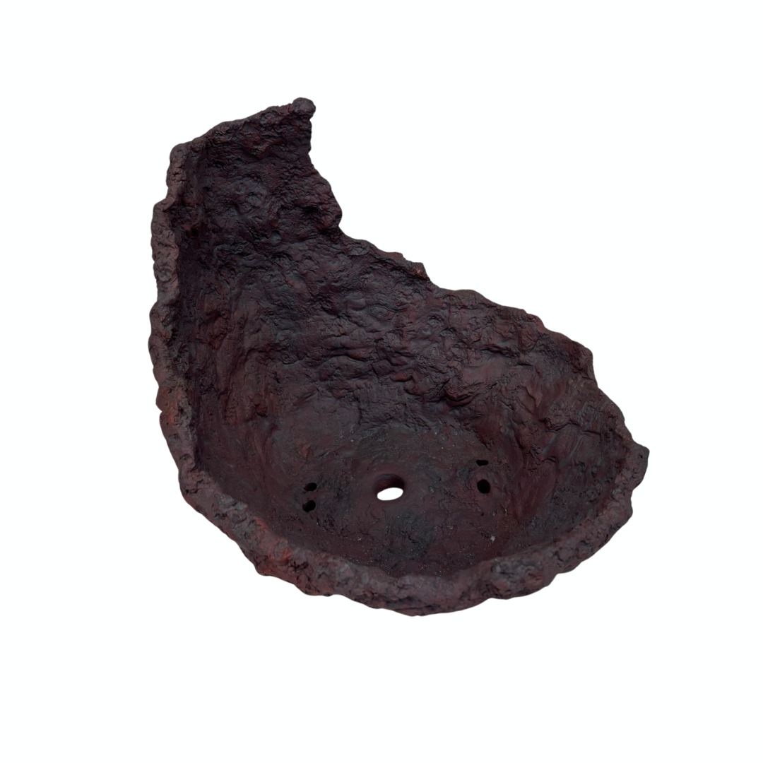 Bonsai pot maan klei pot 27cm
