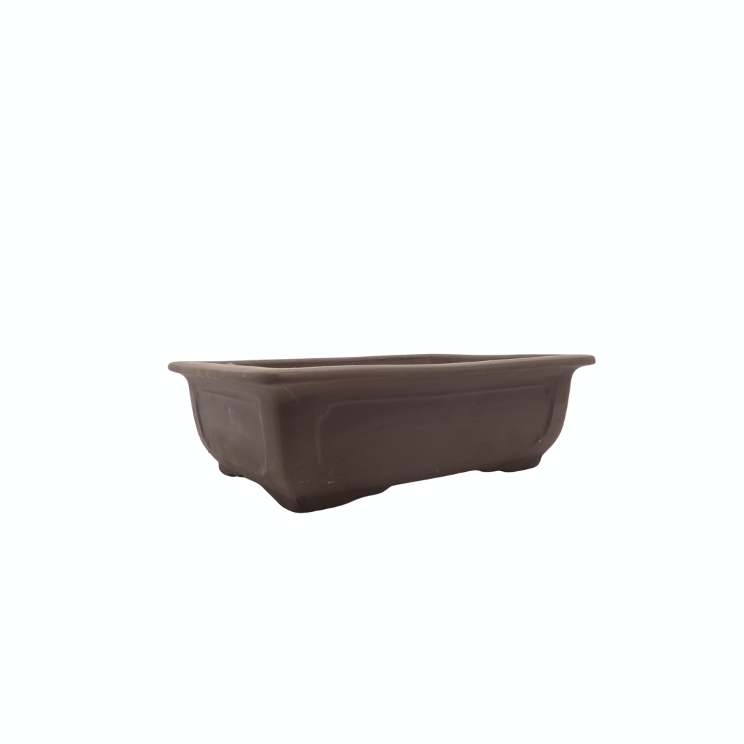 Bonsai pot ongeglazuurd rechthoek 22cm
