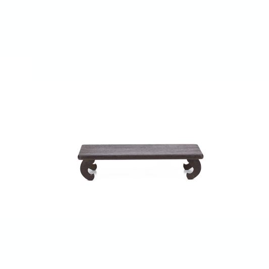Bonsai tafel donker bruin 14cm